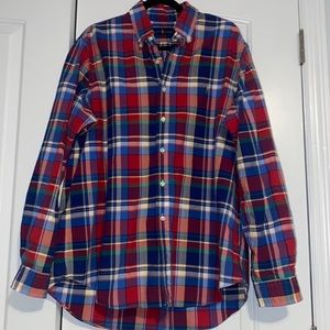 Ralph Lauren size XL longsleeve plaid button down EUC